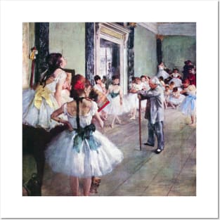 The Dance Class by Edgar Degas Posters and Art